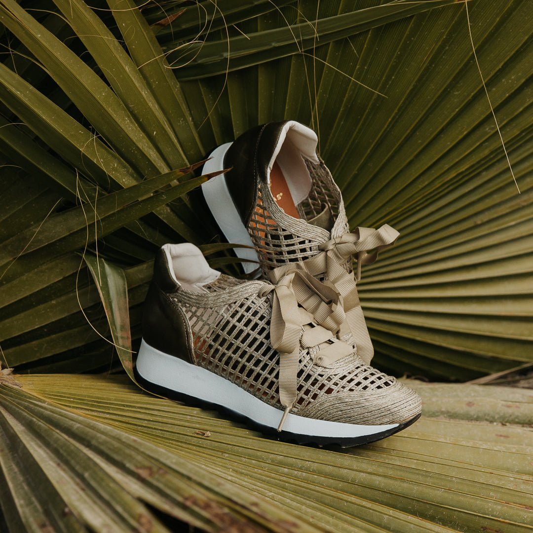 Sneakers Mujer Louisse Kaki