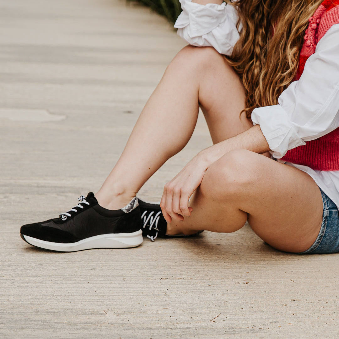 Sneaker Mujer Natt Negro