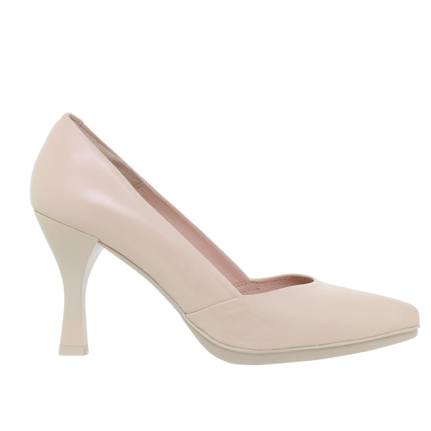 Zapato Tacón Mujer Samantha Crema