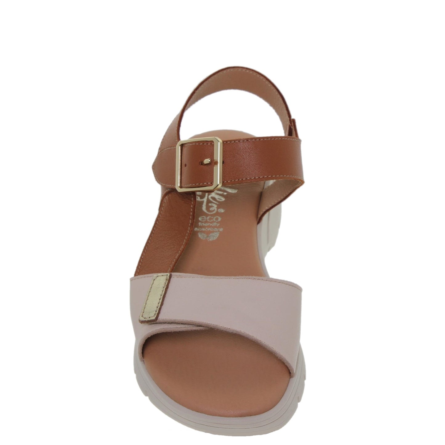 Sandalia Cuña Mujer piel Multicolor Mariola