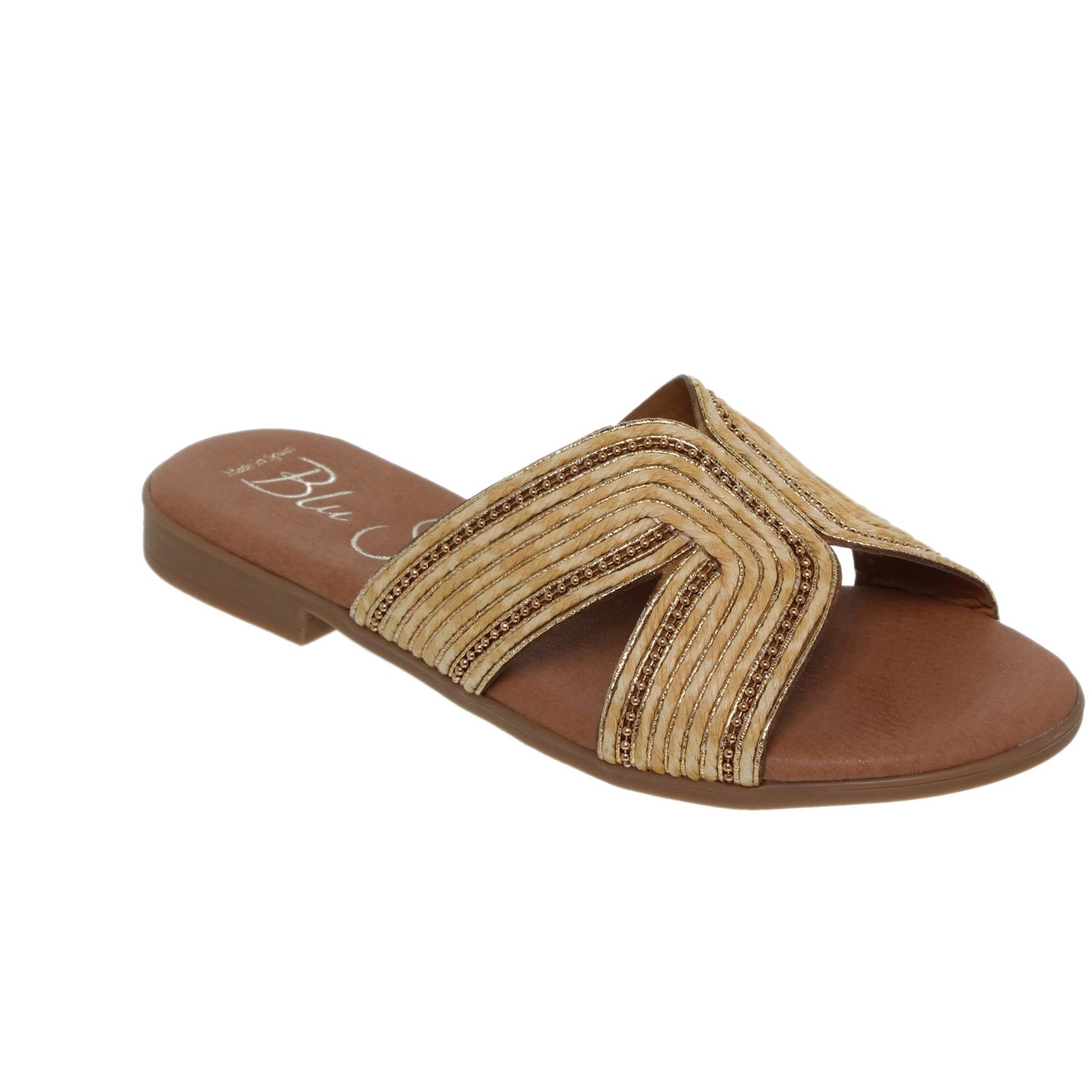 Sandalias planas mujer piel Cuero Ona