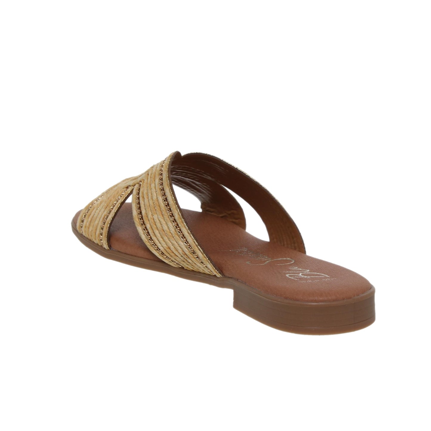 Sandalias planas mujer piel Cuero Ona