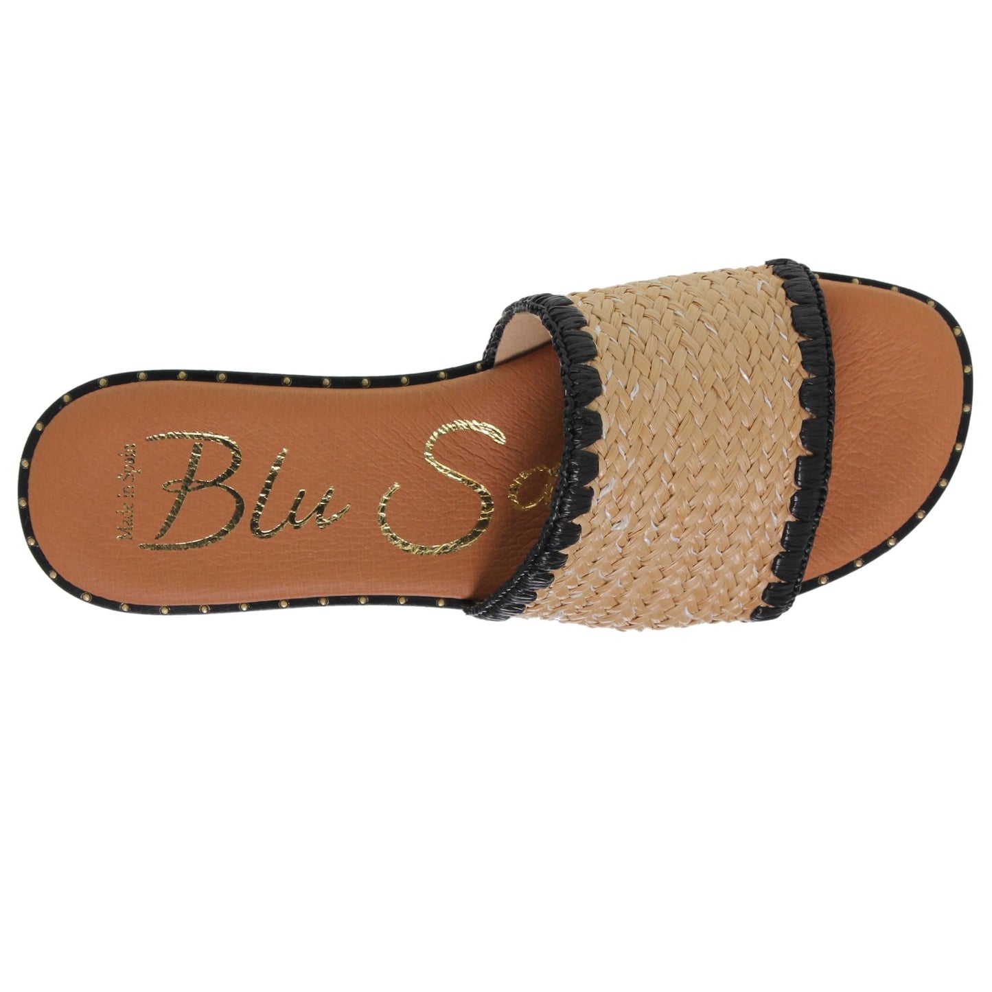 Sandalias planas mujer rafia natural Alexia