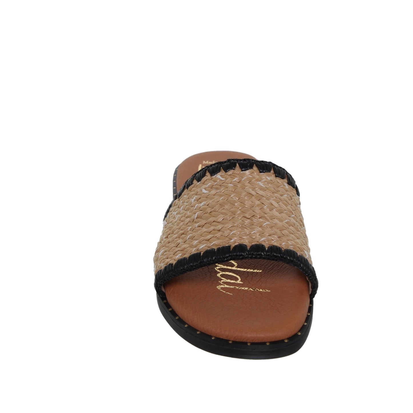 Sandalias planas mujer rafia natural Alexia