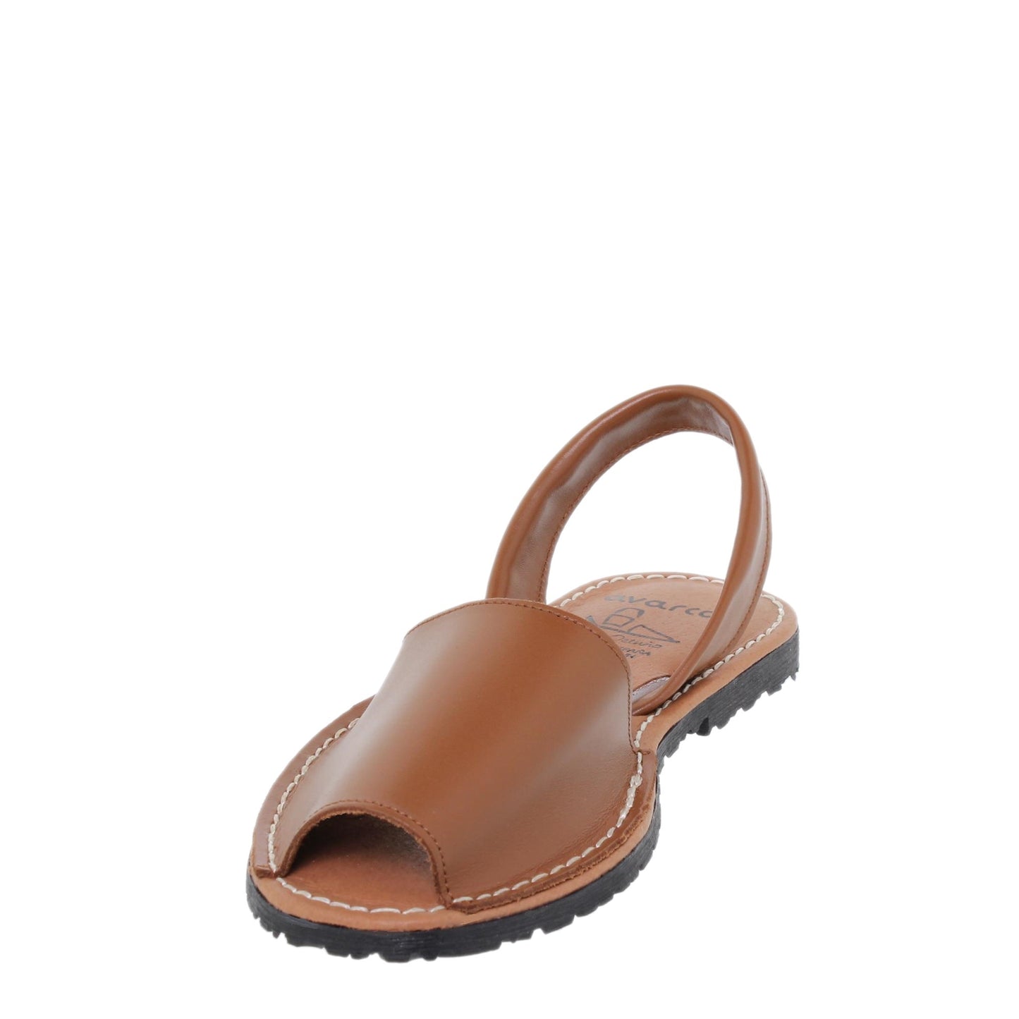 Abarcas Sandalia Menorquinas Mujer piel Cuero Cleo