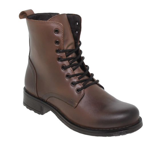Botas Militares Mujer Luisa Cuero