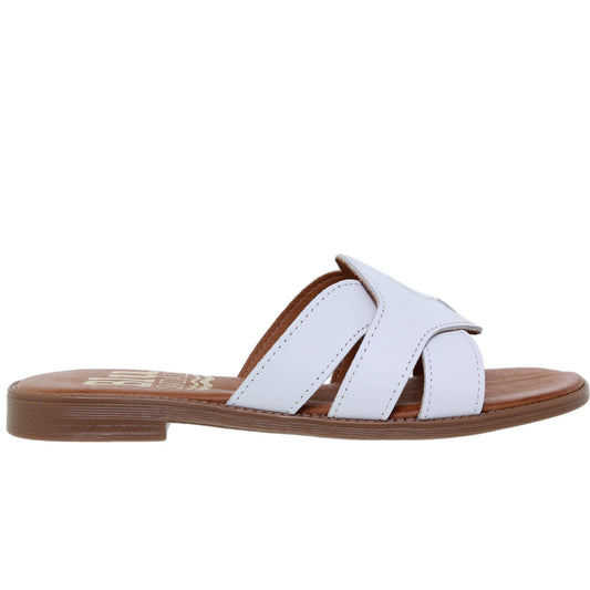 Sandalia Plana Mujer Adara Blanco