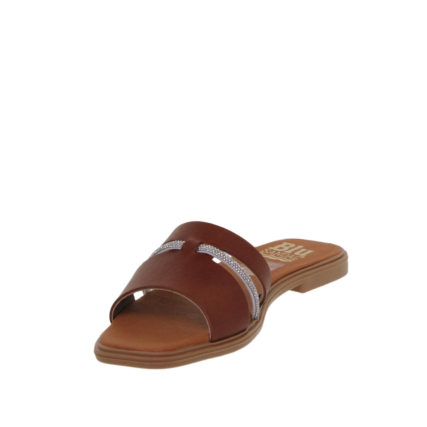 Sandalias planas mujer piel Cuero Chloe