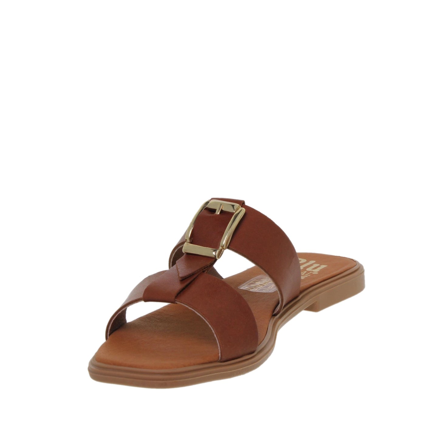 Sandalias planas mujer piel Cuero Uma