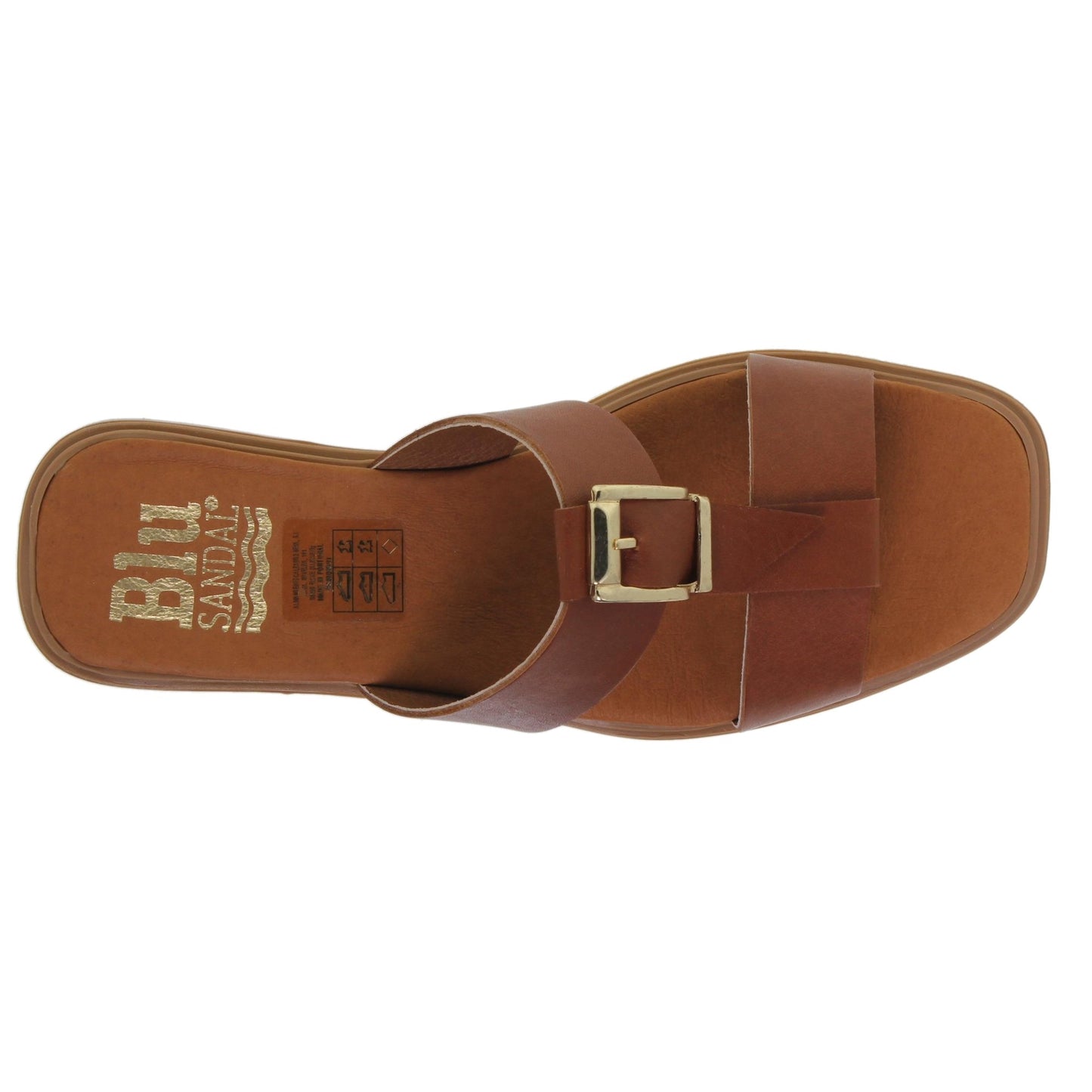 Sandalias planas mujer piel Cuero Uma