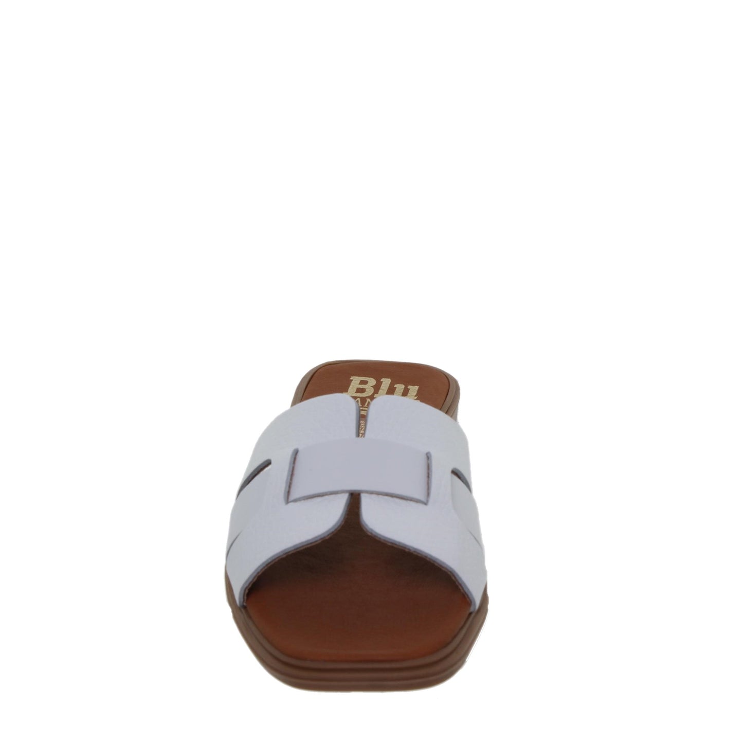 Sandalias planas mujer piel Blanco Tamara