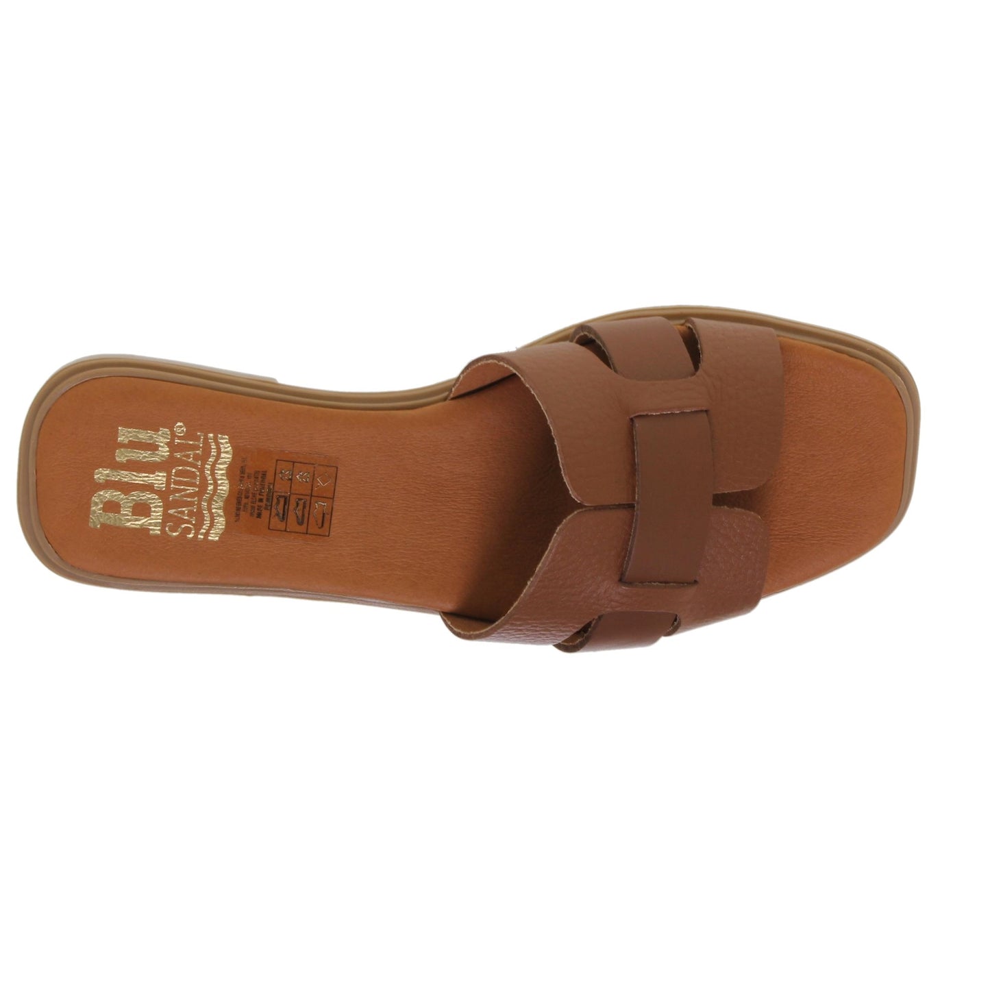 Sandalias planas mujer piel Cuero Tamara
