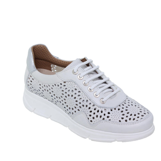 Deportivas Mujer Piel Melba Blanco