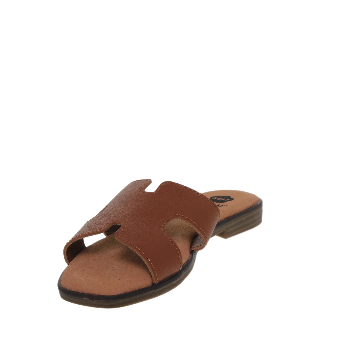Sandalias planas mujer piel Cuero Johana