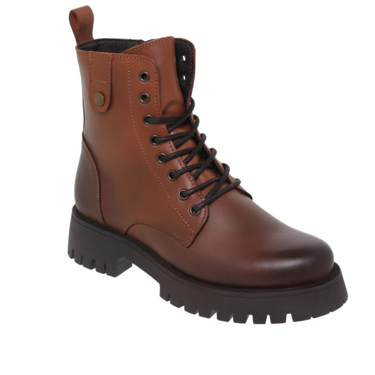 Botas Militares Mujer Bibiana Cuero