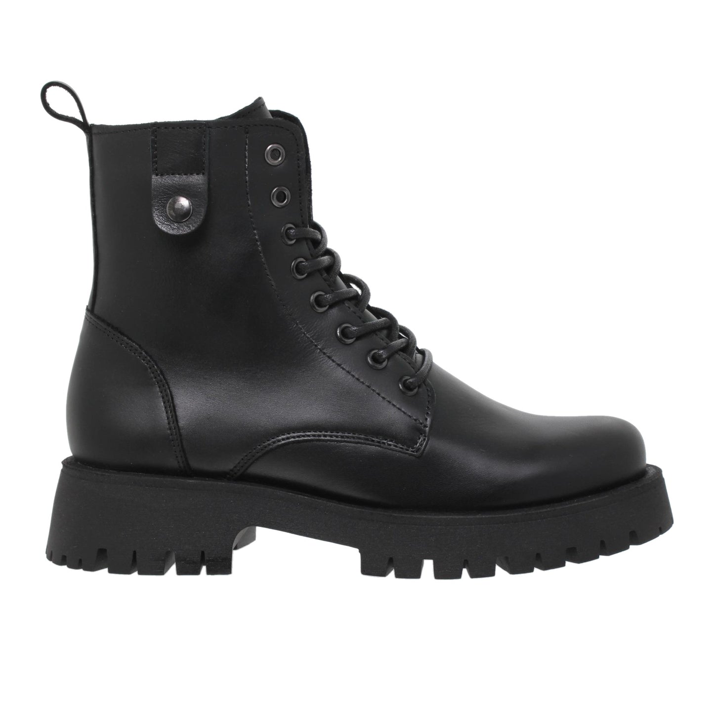 Botas Militares Mujer Bibiana Negro
