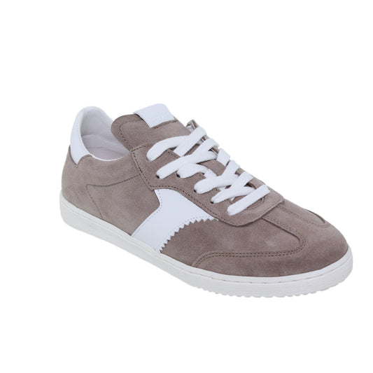 Deportivas Mujer Piel Malva Taupe