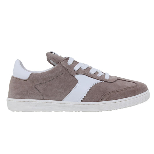 Deportivas Mujer Piel Malva Taupe