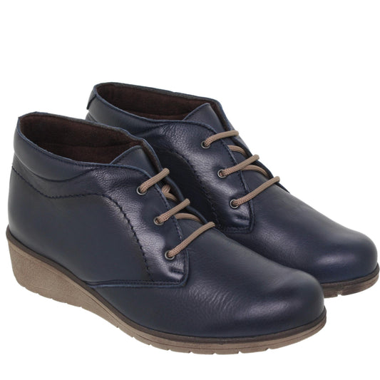 Botines Mujer Maya Azul
