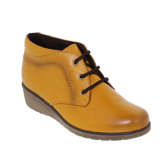 Botines Mujer Maya Mostaza