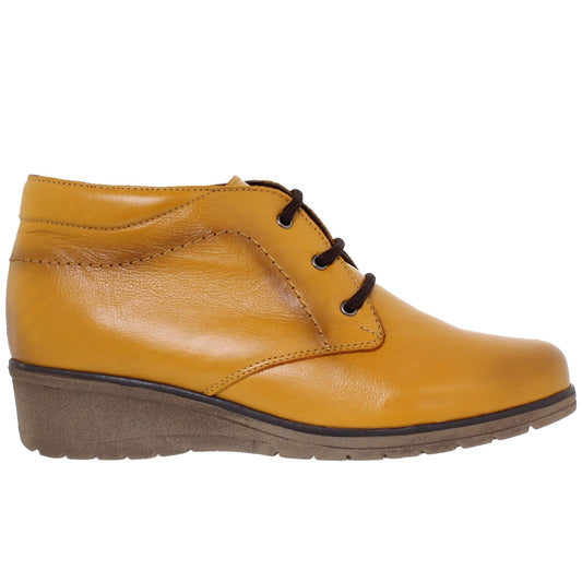 Botines Mujer Maya Mostaza
