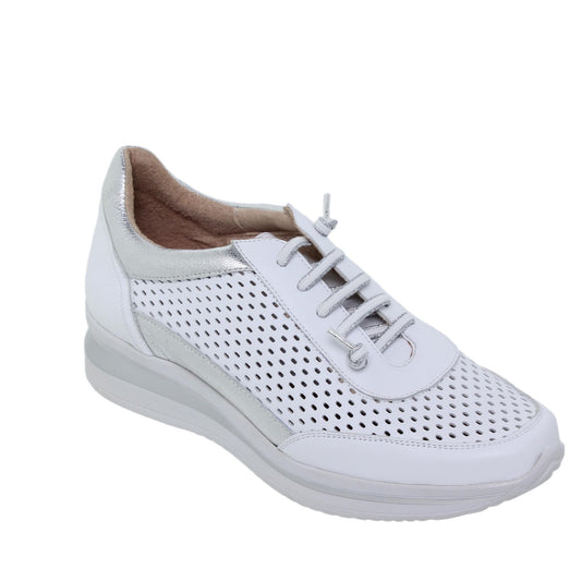 Deportivas Mujer Piel Alaia Blanco