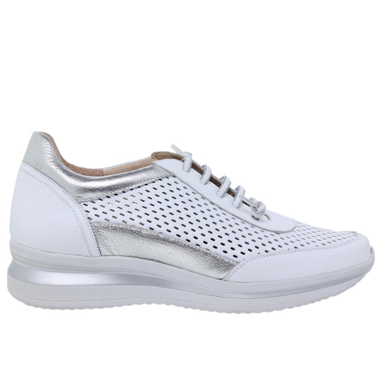 Deportivas Mujer Piel Alaia Blanco