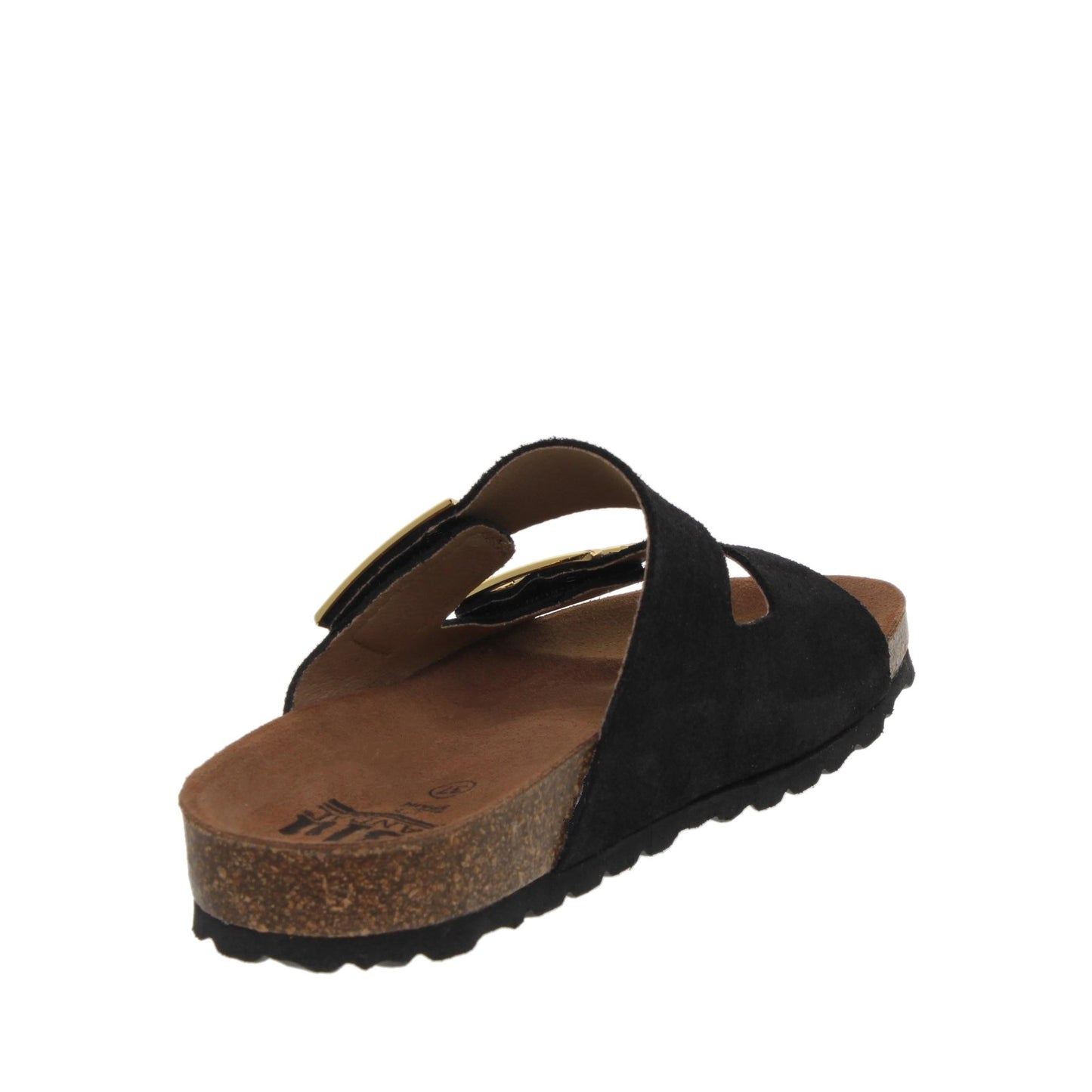 Sandalia Bio Mujer piel Negro Nieves
