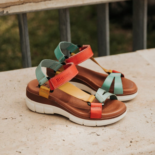 Sandalias deportivas Mujer piel Multicolor Sport