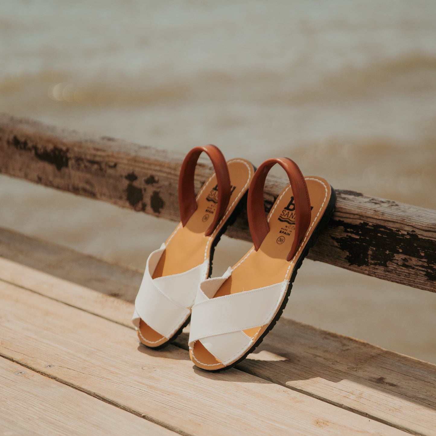 Sandalias Popa Avarcas Menorquinas Sandalia Popa Dorada