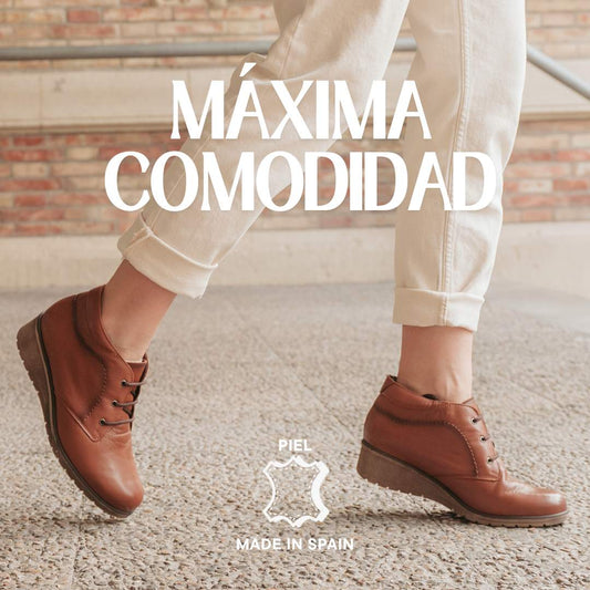 Botines Mujer Maya Cuero