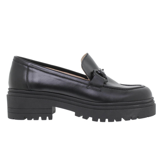 Mocasines track mujer Mocca Negro