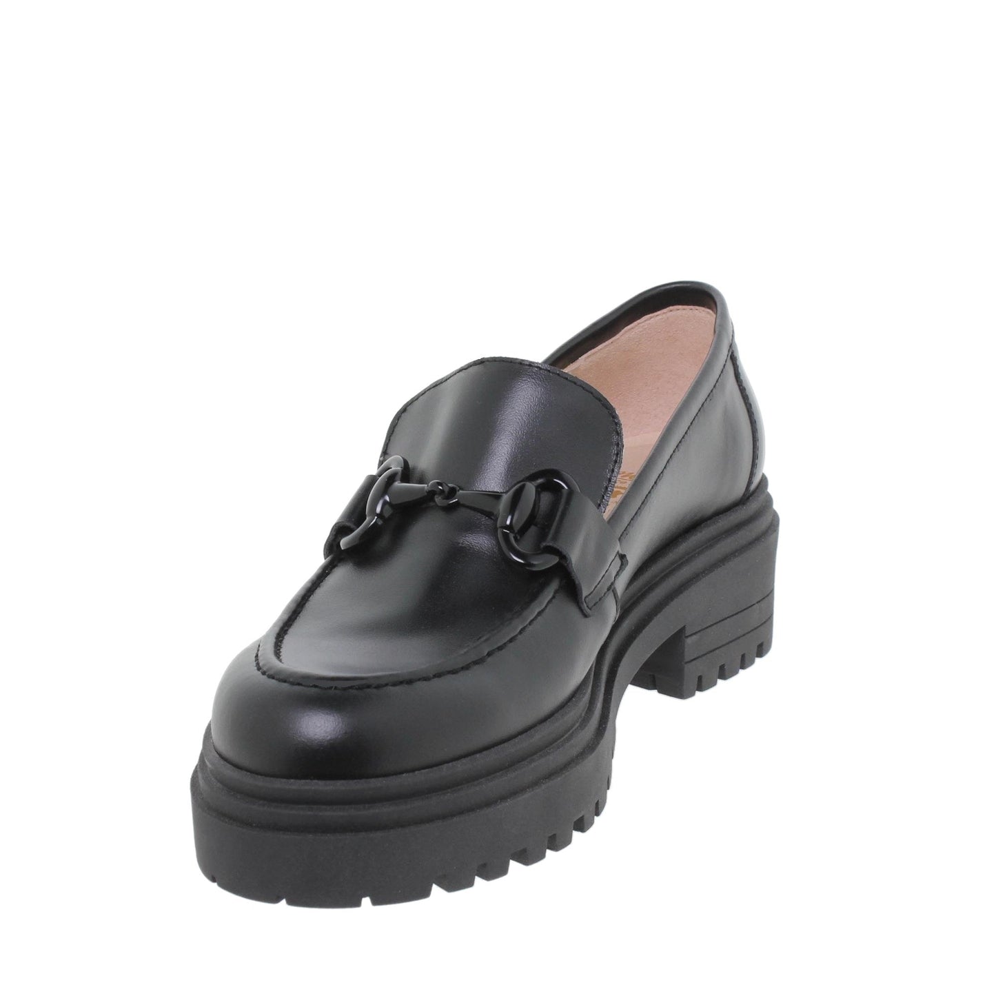 Mocasines track mujer Mocca Negro