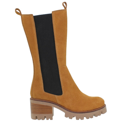 Botas Chelsea Mujer Evan Mostaza