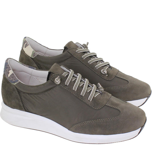 Sneaker Mujer Natt Kaki